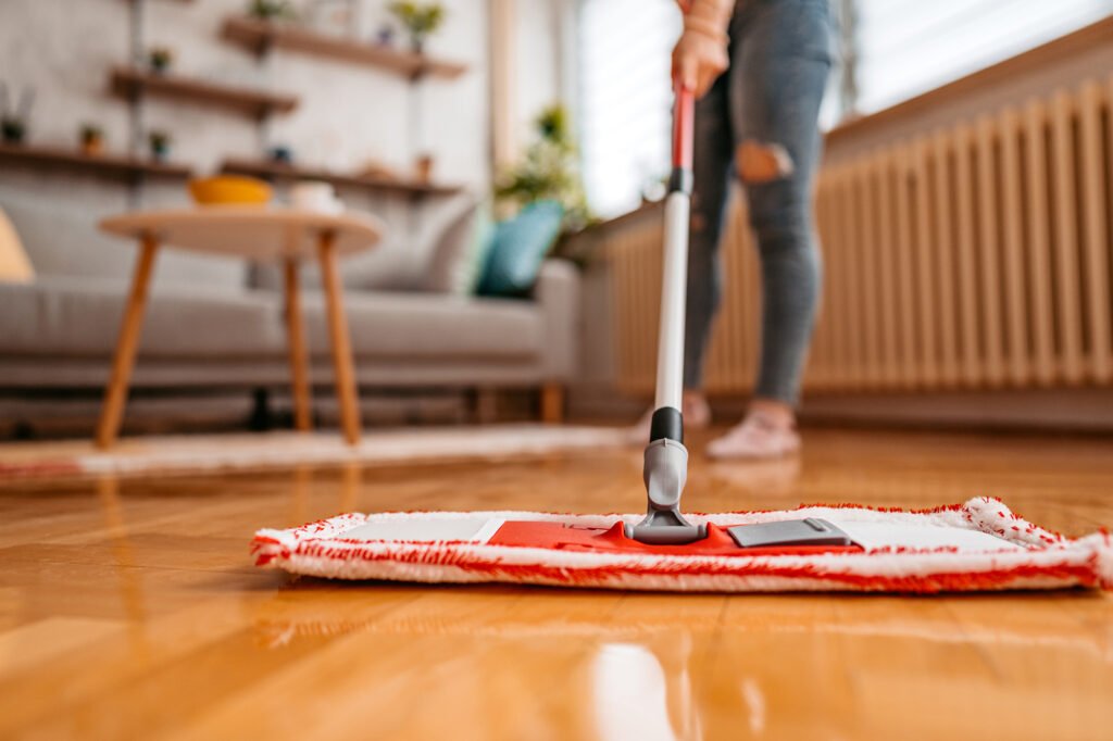 Clean Waterproof Hardwood Floors