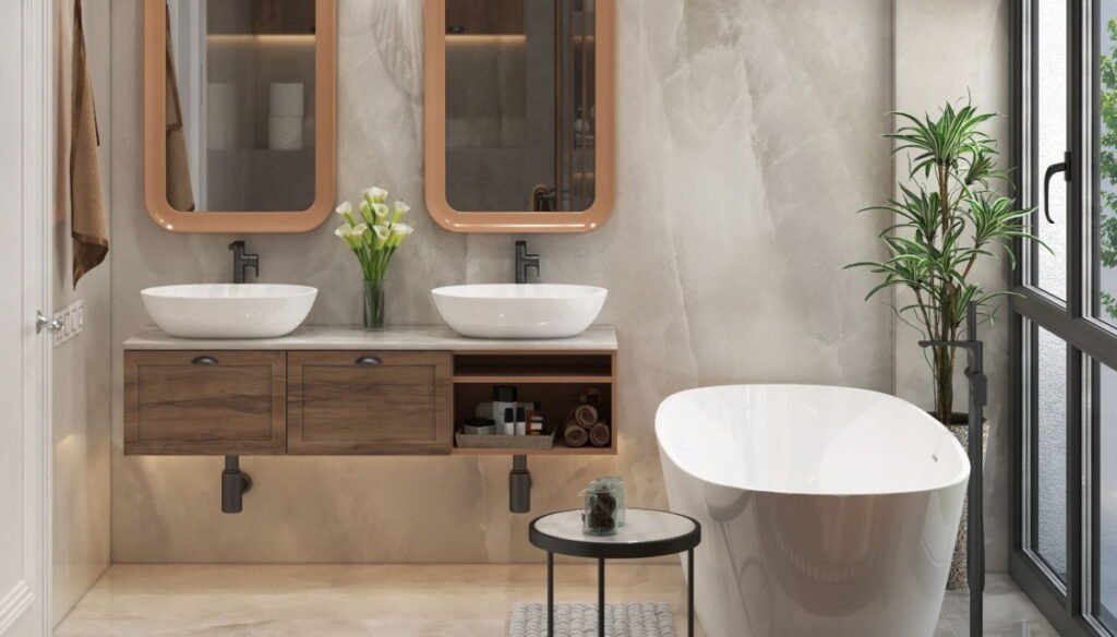 Poreclean Tile for Bathrooms